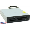 3.5" 9-in-1 Internal USB2.0 <Black> CF/MD/SM/MMC/SD/xD/MS(/Pro/Duo)  Card Reader/Writer