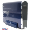 Vantec NexStar3 <NST-360U2-BL> Blue (EXT BOX для внешнего подключения 3.5" IDE HDD, USB2.0, Aluminum)+БП