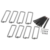 APC AR7707 Cable Management Rings, 8 Inch Deep, NetShelter 750 & 800mm Wide Enclosures  (Qty. 8)