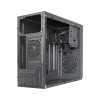 Корпус Minitower ExeGate BAA-205-450W-8 (mATX, БП AAA450 с вент. 8см, 2*USB, аудио,  черный) EX285335RUS