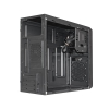 Корпус Minitower ExeGate QA-515-600W-12 (mATX, БП XP600 с вент. 12см, 2*USB, аудио,  черный) EX285182RUS