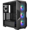 Miditower Cooler Master <MCB-D500D-KANN-S01> Masterbox TD500 ARGB Black&Black ATX без БП,  с окном