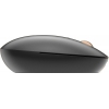 5VD59AA Мышь HP Spectre Rechargeable Mouse 700 темно-серый/золотистый лазерная (1600dpi)  silent беспроводная BT/Radio