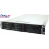 SuperMicro 2U 6025B-8B Black (Socket771,i5000P,SVGA,DVD,FDD,6xHotSwap SCSI,2xGbLAN,8DDR,550W)