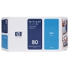 Картридж HP C4846A  (№80) CYAN для HP designjet 1000  series  (повышенной  ёмкости)