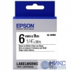 Термотрансферная лента EPSON C53S652003 LK-2WBN (6мм x 9м, Black  on White)