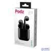Perfeo BT TWS наушники вкладыши PODZ  черные автосопряжение PF_A4315