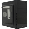 Minitower Aerocool <CS-105 Blue> MicroATX без  БП,  с  окном