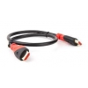 Кабель а/в TELECOM 0.5m м HDMI-HDMI 2.0 TCG220-0.5M