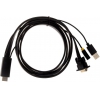 Кабель а/в TELECOM 1.8m м HDMI (M) - VGA (M) TA675-1.8M