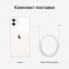 Apple iPhone 12 <MGJ63RU/A 64Gb White> (A14, 6.1" 2532x1170  OLED,  5G+WiFi+BT,  12+12Mpx)