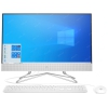 14Q05EA 23.8" FHD HP 24-df0034ur white (Core i3 1005G1/4GB/128Gb  SSD/noDVD/VGA int/W10)