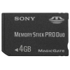 SONY Memory Stick PRO DUO MagicGate 4Gb + MS DUO-->MS Adapter
