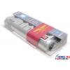 Сетевой фильтр PowerCube Garant SIS-2 Metallic  1.8м   (6 розеток), защита телефонной линии