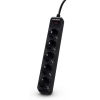 CyberPower B0520SB0-DE  1.8m, 5 outlets, 350 joules,  10A, black