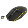 JETACCESS Optical Mouse <OM-U58G Black-Yellow> (RTL)  USB 6btn+Roll,беспроводная