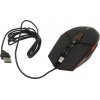 JETACCESS Optical Mouse <OM-U58 Black-Red>  (RTL) USB 6btn+Roll