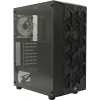 Miditower Aerocool <Hive-G-BK-v3> Black ATX без  БП, с окном