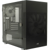 Minitower Aerocool <Atomic-G-BK-v1> Black MicroATX без БП,  с окном
