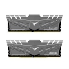 Память TEAMGROUP DARK Gaming DDR4 Общий объём памяти 16Гб Module capacity 8Гб Количество 2 3200 МГц 1.35 В серый TDZGD416G3200HC16CDC01