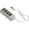 Smartbuy <SBHA-7204-W> 4-port USB2.0 Hub  с выключателями
