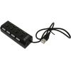 Smartbuy < SBHA-7204-B> 4-port USB2.0  Hub  с  выключателями
