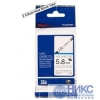 Brother HSE211 Картридж с термоусадочной трубкой HSE-211, 5,8 мм x 1,5 м, черно-белая  печать, для PT-E300