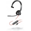 Наушник с микрофоном poly Blackwire 3310 <212703-01> (с регулятором  громкости, USB)
