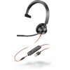 Наушник с микрофоном poly Blackwire 3315 <213936-01> (с регулятором  громкости, USB)