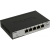 D-Link <DGS-1100-05PD /U> Управляемый коммутатор (2UTP  1000Mbps+3UTP  1000Mbps  PoE)