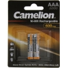 Аккумулятор Camelion NH-AAA600BP2 (1.2V, 600mAh) NiMH, Size "AAA"  <уп.  2  шт>