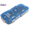 KVM switch 4/1 (клавиатураPS/2+мышьPS/2+VGA15F)