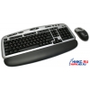 Genius Wireless KB-600 Metallic (Кл-ра Ergo, М/Мед,USB+Мышь, 3кн, Roll, Optical,USB)
