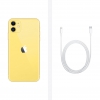 Apple iPhone 11 <MHDL3RU/A 128Gb Yellow> (A13, 6.1" 1792x828  Retina,  4G+WiFi+BT,  12+12Mpx)