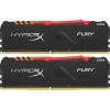 Kingston HyperX FURY RGB CL18 (Kit of 2) HX436C18FB4AK2/32 DDR4 DIMM  32Gb  PC27733,  3466Mhz,
