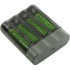Зарядное уст-во GP <GPM451/100AAAHCE-2EB4> ReCyko (NiMh,  AA/AAA)  +AAAx4шт  аккум.