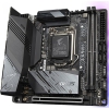 GIGABYTE Z590I AORUS ULTRA (RTL) LGA1200 <Z590> PCI-E HDMI+DP 2.5GbLAN+WiFi SATA  RAID Mini-ITX 2DDR4
