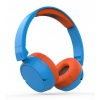 Наушники беспроводные Hiper LUCKY Blue детские 20-20000 Гц, 95 дБ  32 Ом, jack 3.5 mm/micro-USB  5В/500мА, цвет: голубой