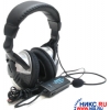 Наушники с микрофоном Cosonic CD-860MVI (шнур 3м, с регулятором громкости, vibration control)