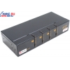 MultiCo <EW-K1704S Black> 4-port KVM Switch Rack Mount 19" (клавиатураPS/2+мышьPS/2+VGA15pin)