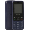 Philips Xenium E117 Navy Blue (DualBand, 1.77" 160x128,  GSM+BT,microSD, 75г)