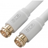 Greenconnect GCR-51822 GCR Кабель 1.0m антенный (коаксиальный) Male F81 / Male  F81, резьба