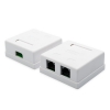 Розетка накладная RJ45 2P ATCOM (AT15254)